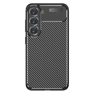 Силиконов Калъф Carbon за Samsung Galaxy S23 Plus, черен