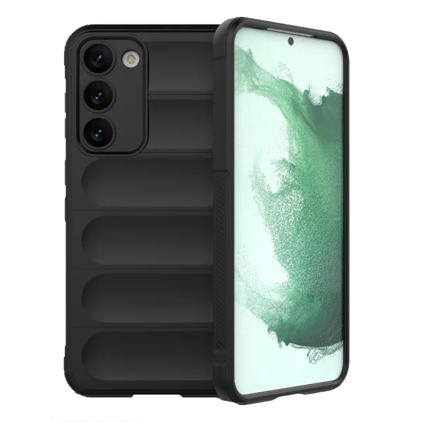 Силиконов калъф Wear-resistant за Samsung Galaxy S23 Plus, черен 1