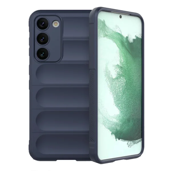 Силиконов калъф Wear-resistant за Samsung Galaxy S23 Plus, син 1