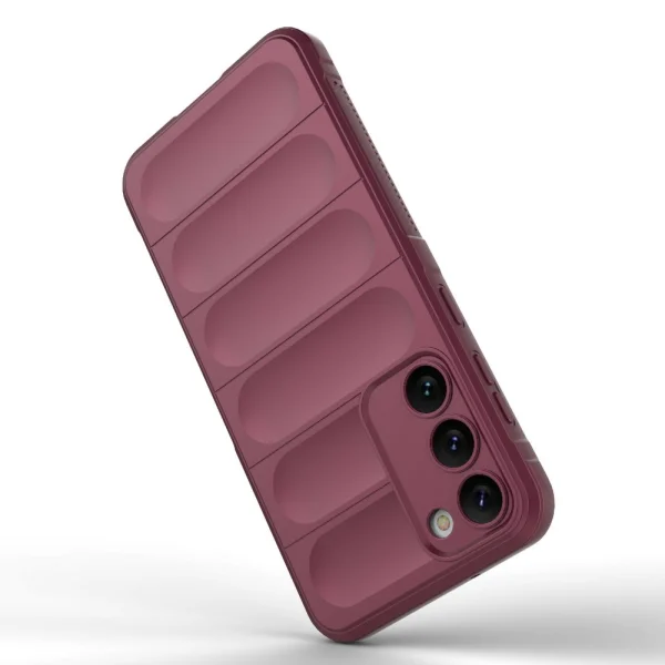 Силиконов калъф Wear-resistant за Samsung Galaxy S23 Plus, червен 3