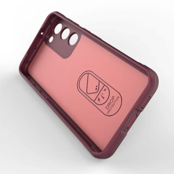 Силиконов калъф Wear-resistant за Samsung Galaxy S23 Plus, червен 5