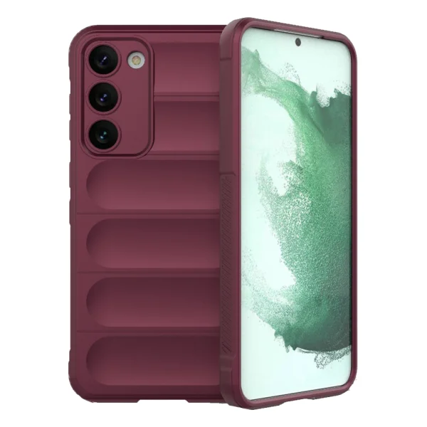 Силиконов калъф Wear-resistant за Samsung Galaxy S23 Plus, червен 1