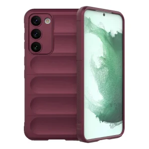 Силиконов калъф Wear-resistant за Samsung Galaxy S23 Plus, червен
