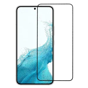 Стъклен Протектор 5D Full Glue за Samsung Galaxy S23, Черен