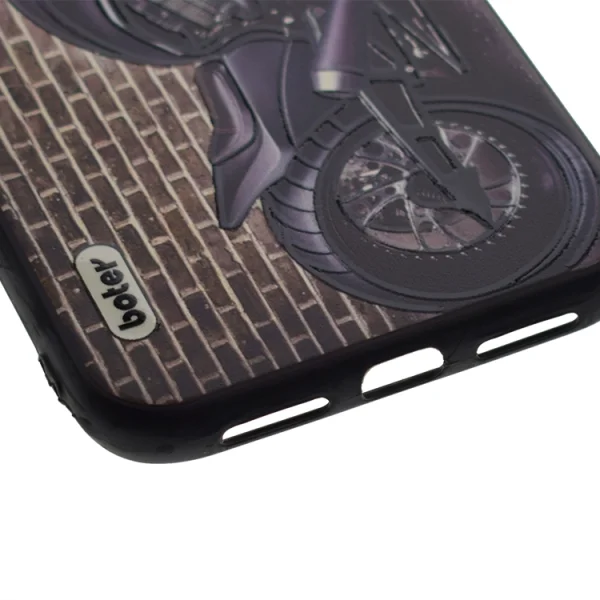 Boter plastic back cover for iPhone XR (6.1), Motorcyclist 4