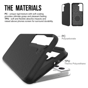 Shockproof case Triangle for Samsung Galaxy S23, black 3