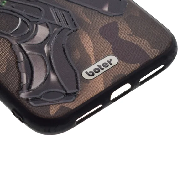Plastic back cover Boter for iPhone XR (6.1), Guns 4