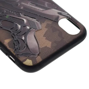 Plastic back cover Boter for iPhone XR (6.1), Guns 3
