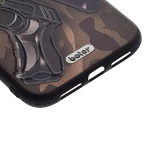 Plastic back cover Boter for iPhone XR (6.1), Guns 4