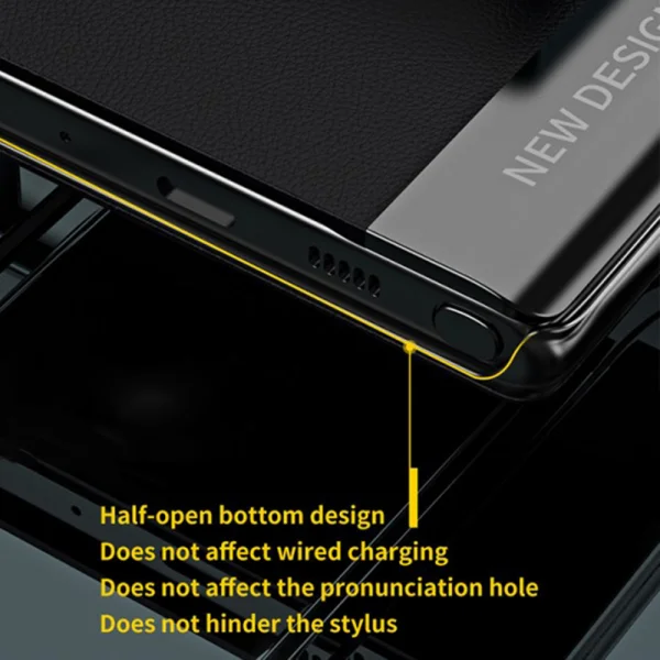 Калъф Тефтер  Electroplating за Samsung Galaxy A53 5G, черен 3