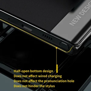 Калъф Тефтер  Electroplating за Samsung Galaxy A53 5G, черен 3