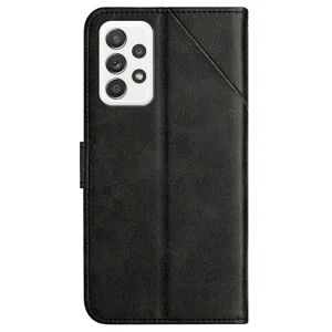 Wallet Case Lines for Samsung Galaxy A53 5G, black 3