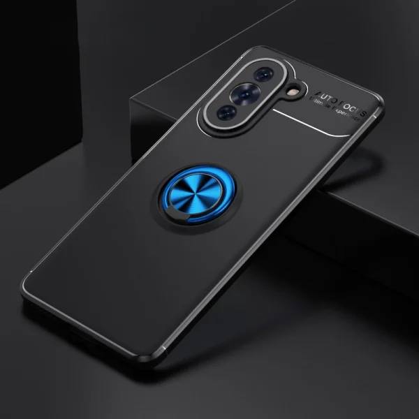 Silicone case Ring Magnetic for Huawei Nova 10 Pro, Black 2