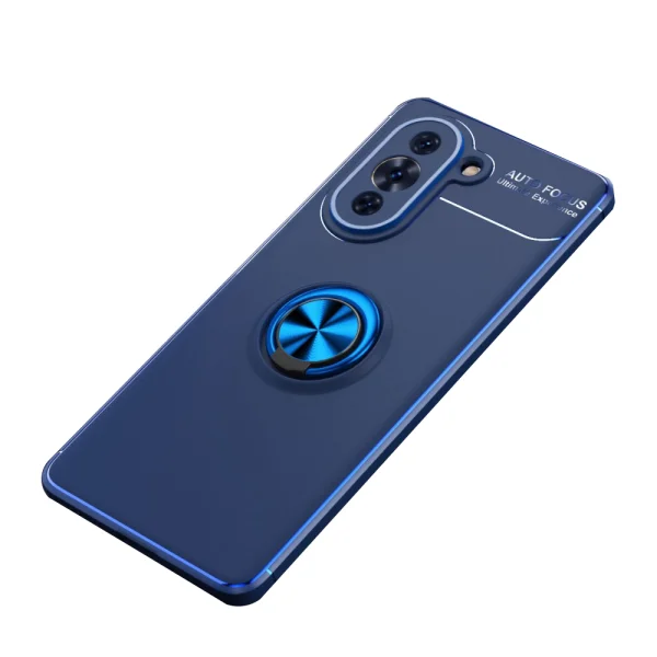 Silicone Case Ring Magnetic for Huawei Nova 10 Pro 4G, Blue 3