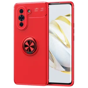Силиконов калъф Ring Magnetic за Huawei Nova 10 Pro 4G, Червен