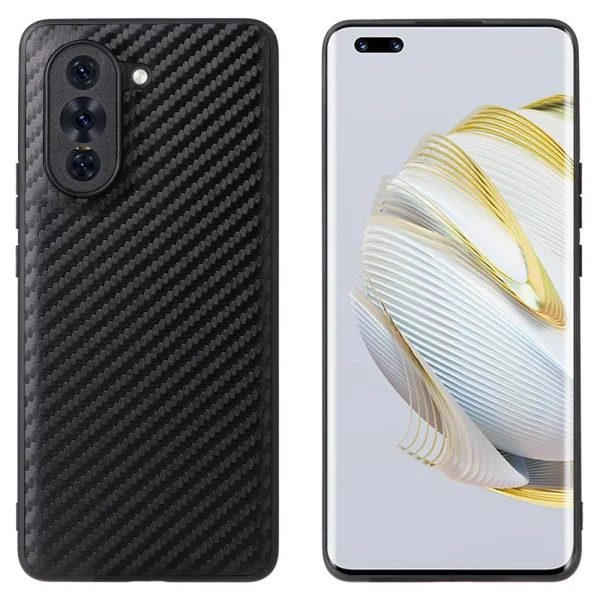 Силиконов калъф Carbon за Huawei nova 10 Pro 4G, черен 1