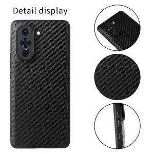 Силиконов калъф Carbon за Huawei nova 10 Pro 4G, черен 4