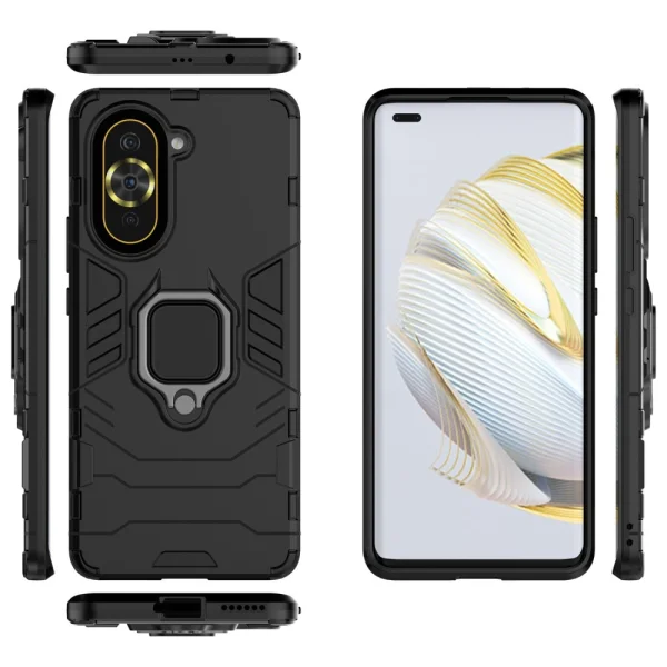 Удароустойчив Калъф Hybrid Cover за Huawei nova 10 Pro 4G, черен 6