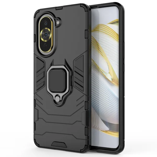 Удароустойчив Калъф Hybrid Cover за Huawei nova 10 Pro 4G, черен 1
