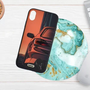 Boter plastic back cover for iPhone XR (6.1), Car 5