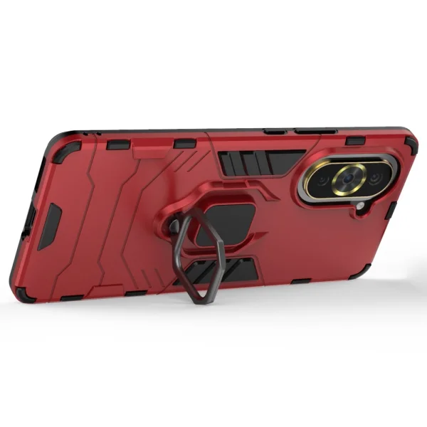 Удароустойчив Калъф Hybrid Cover за Huawei nova 10 Pro 4G, червен 2