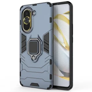 Удароустойчив Калъф Hybrid Cover за Huawei nova 10 Pro 4G, Ring Holder, Син