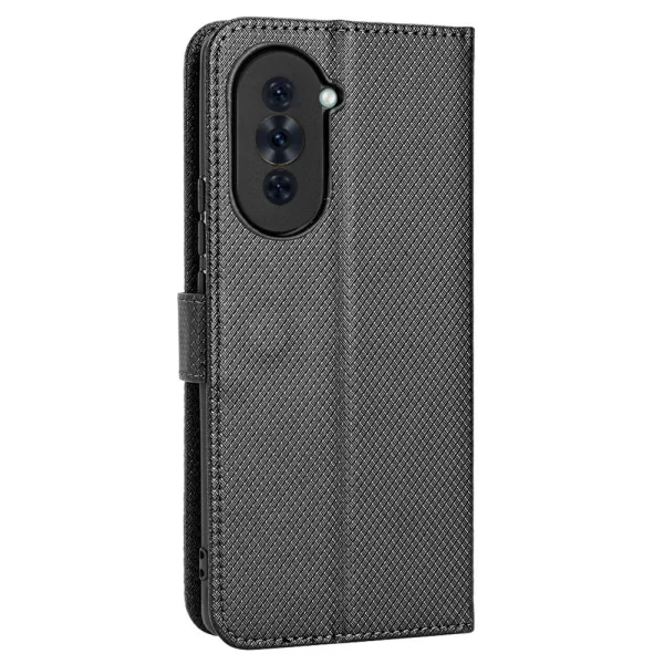 Diamond Flip Case for Huawei Nova 10 Pro 4G, Black 5