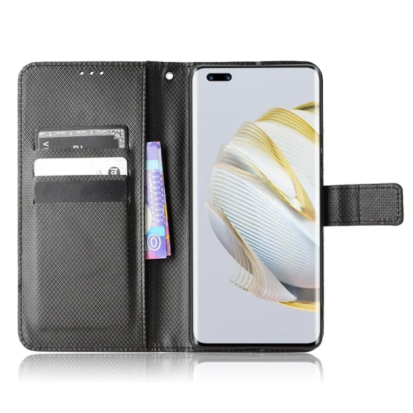 Diamond Flip Case for Huawei Nova 10 Pro 4G, Black 2