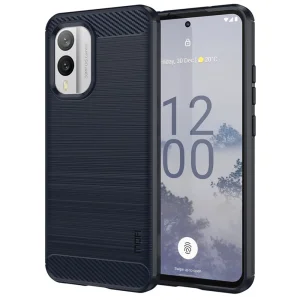 Силиконов Калъф MOFI Carbon за Nokia X30 5G, Син