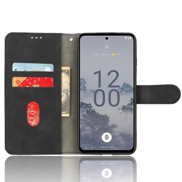 Калъф тефтер Wallet за Nokia X30 5G, Черен 2