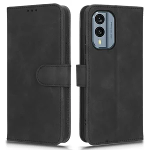Калъф тефтер Wallet за Nokia X30 5G, Черен