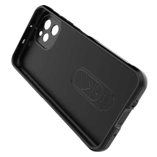 Силиконов калъф Wear-resistant за Huawei nova Y61 4G, Черен 2