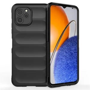Силиконов калъф Wear-resistant за Huawei nova Y61 4G, Черен