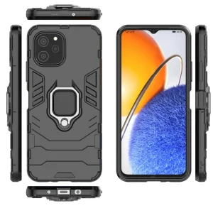 Удароустойчив Калъф Hybrid Cover за Huawei nova Y61 4G, Черен 4
