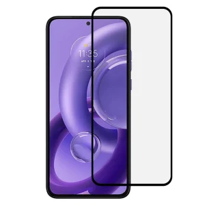 Стъклен протектор 5D Full Glue за Motorola Edge 30 Neo 5G, Черен