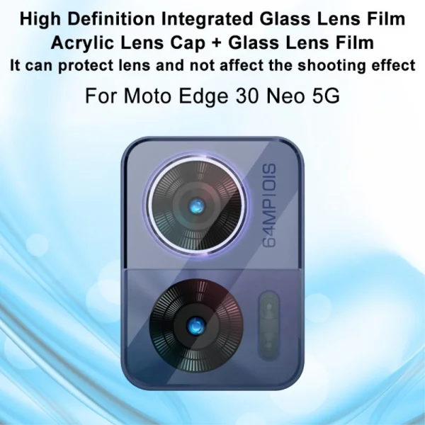 Стъклен Протектор за камера за Motorola Edge 30 Neo 5G 2