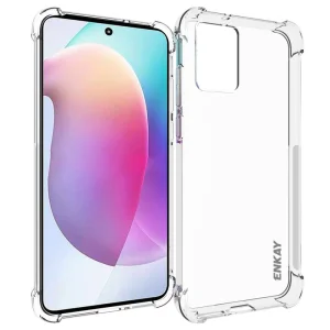 Силиконов калъф ENKAY HAT PRINCE за Motorola Edge 30 Neo 5G, Прозрачен