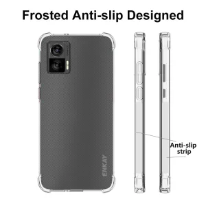 Силиконов калъф ENKAY HAT PRINCE за Motorola Edge 30 Neo 5G, Прозрачен 4
