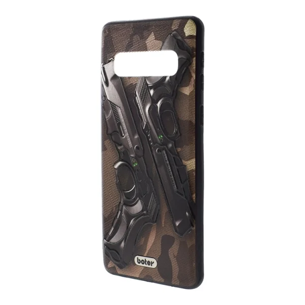 Boter plastic back cover for Samsung Galaxy S10 G973, Pistols 2