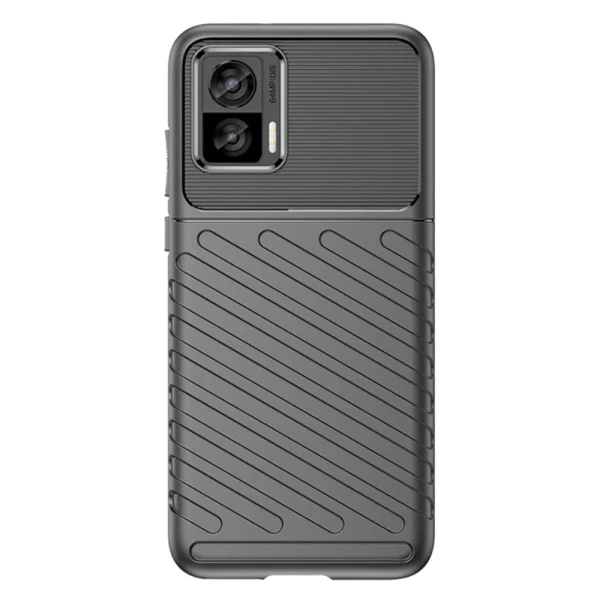 Силиконов калъф Thunder за Motorola Edge 30 Neo 5G, Черен 1