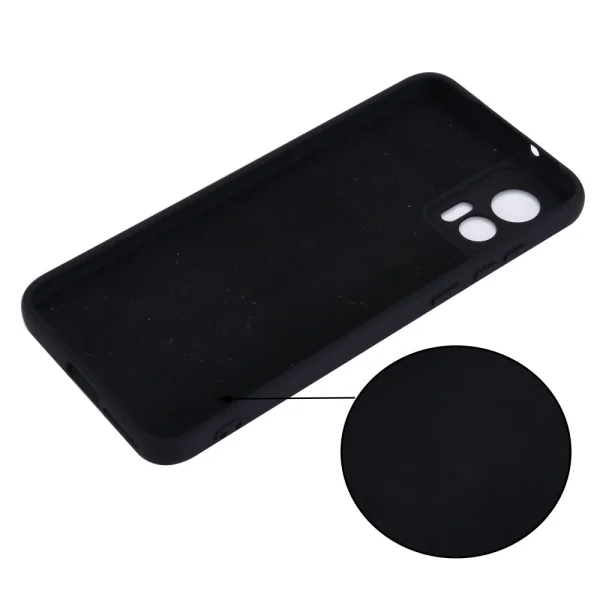 Силиконов калъф Anti-Scratch за Motorola Edge 30 Neo 5G / Edge 30 Lite, Черен 5