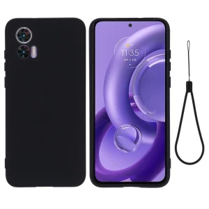 Силиконов калъф Anti-Scratch за Motorola Edge 30 Neo 5G / Edge 30 Lite, Черен