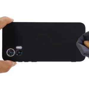 Силиконов калъф Anti-Scratch за Motorola Edge 30 Neo 5G / Edge 30 Lite, Черен 3