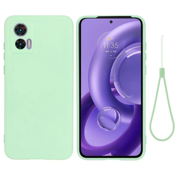 Силиконов калъф Anti-scratch за Motorola Edge 30 Neo 5G / Edge 30 Lite, Зелен 1