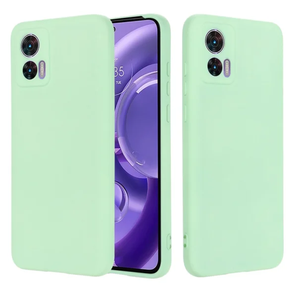 Силиконов калъф Anti-scratch за Motorola Edge 30 Neo 5G / Edge 30 Lite, Зелен 5