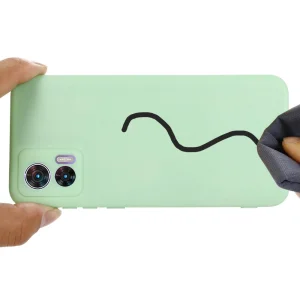 Силиконов калъф Anti-scratch за Motorola Edge 30 Neo 5G / Edge 30 Lite, Зелен 3