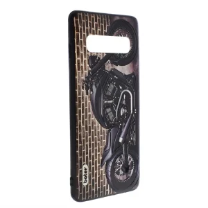 Пластмасов гръб Boter за Samsung Galaxy S10 G973, Мотоциклетист