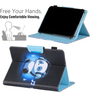 Калъф Тефтер Leather за Tablet 10-inch, Панда 4