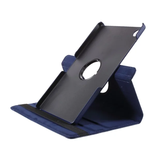 Litchi Texture Folio Case for Lenovo Tab M10 TB-X306X, Dark Blue 4