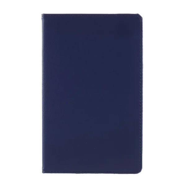 Litchi Texture Folio Case for Lenovo Tab M10 TB-X306X, Dark Blue 2
